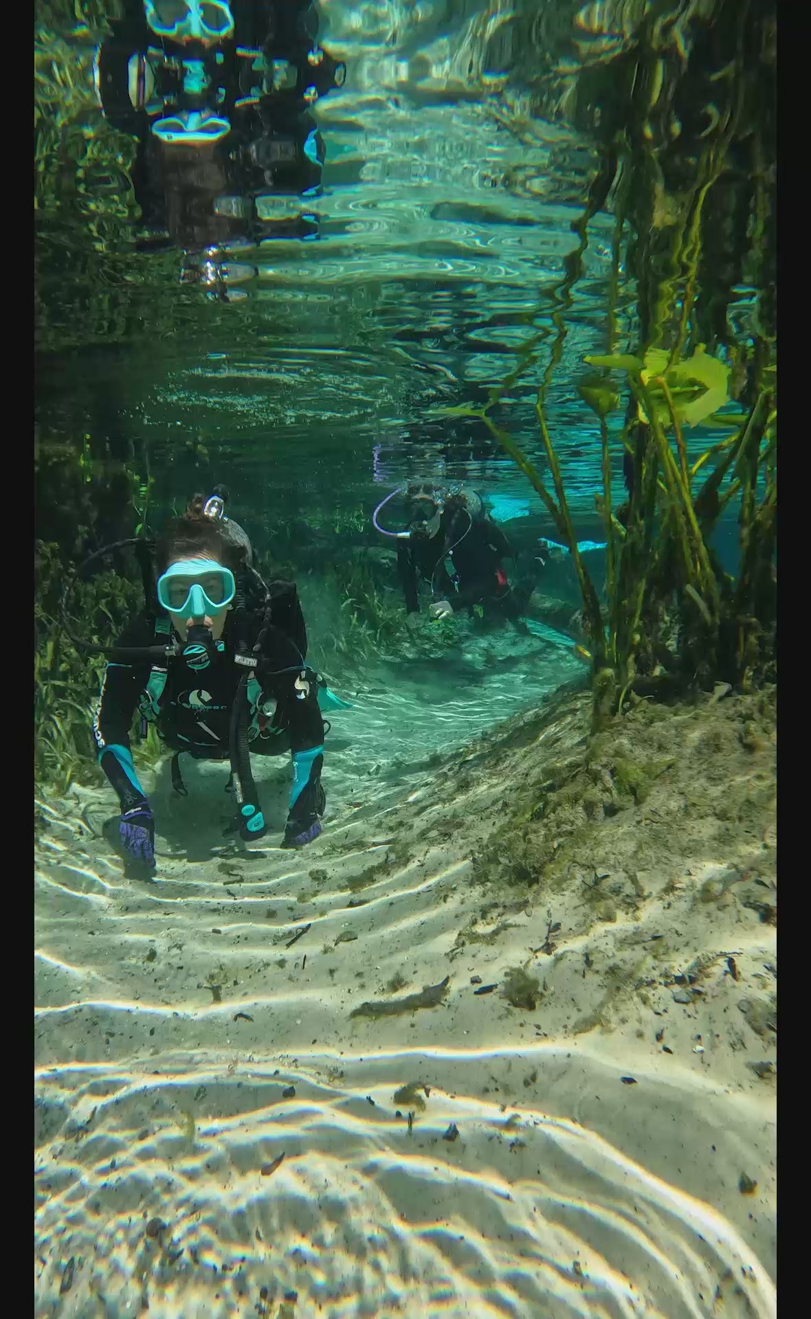 Video explaining how to go scuba diving at Alexander Springs FL