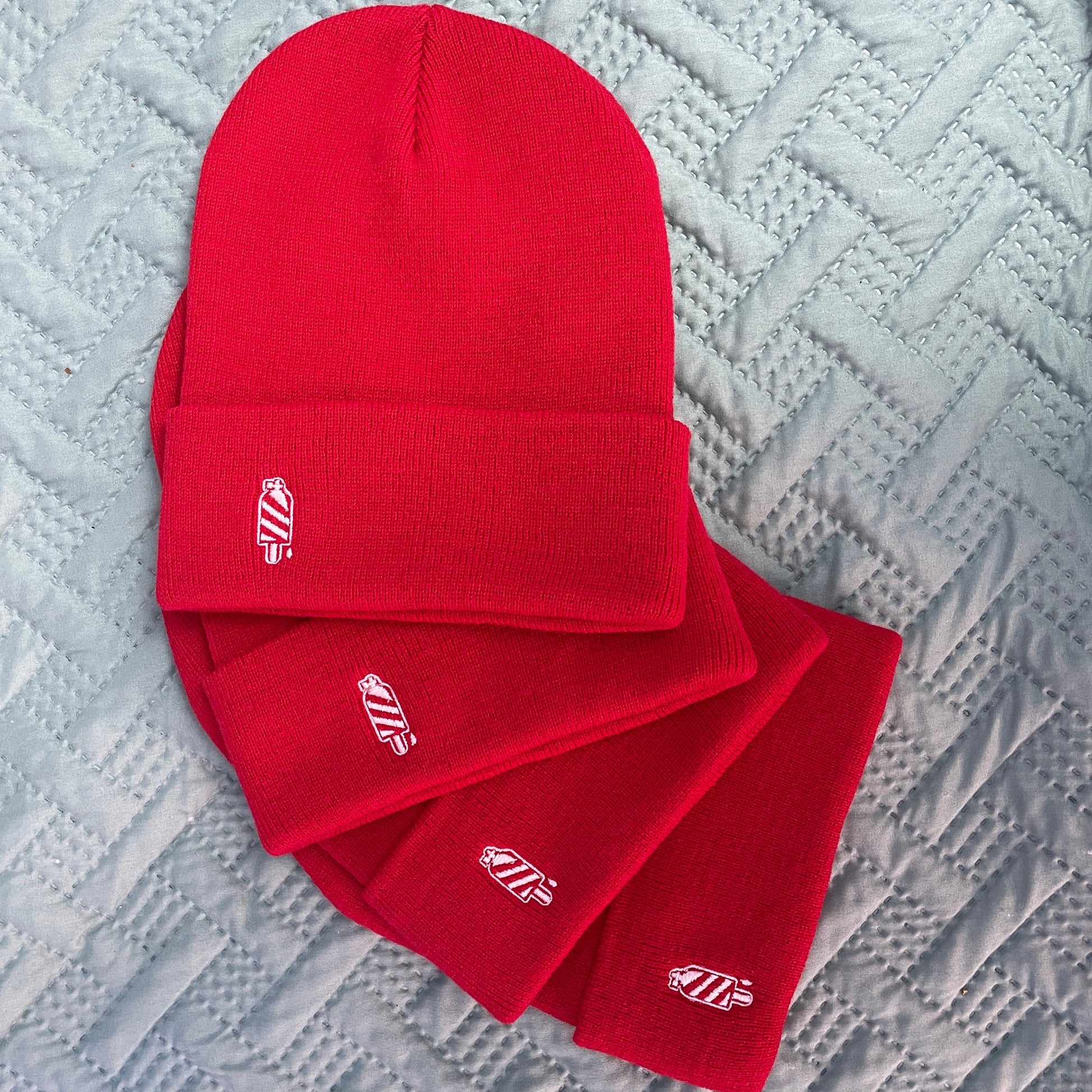 Red life Aquatic with Steve Zissou Cousteau Sweetwater beanie cap